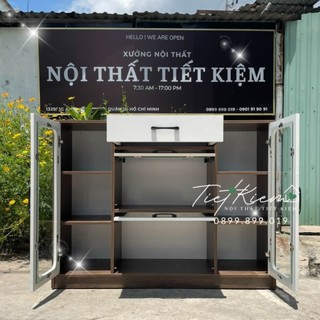 Tủ bếp đa năng để lò vi sóng Nội Thất Tiết Kiệm TVS998