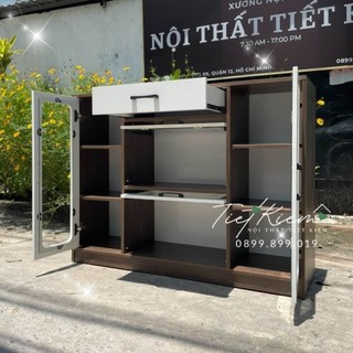 Tủ bếp đa năng để lò vi sóng Nội Thất Tiết Kiệm TVS998