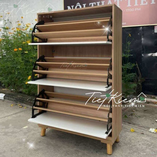 Tủ giày dép đẹp 80cm Nội Thất Tiết Kiệm NTTKTG31