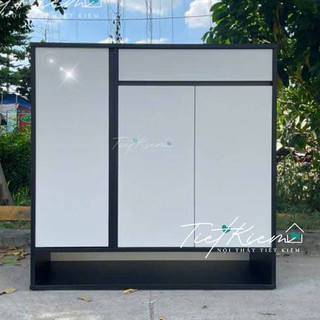Tủ giày cửa mở đẹp 90cm Nội Thất Tiết Kiệm TG99079
