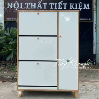 Tủ đựng giày hiện đại N90cm Nội Thất Tiết Kiệm 89899