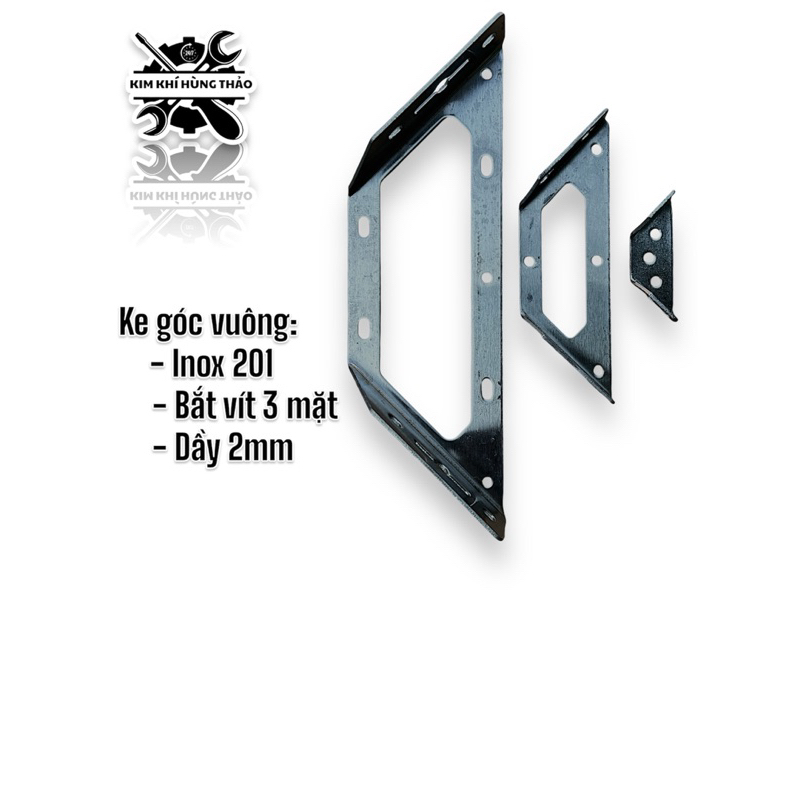 Ke Góc Inox Vuông Độ Dày 2MM Liên Kết Góc 3 Mặt - 009 | Shopee Việt Nam