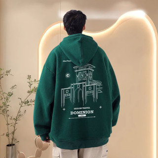 Áo Khoác Hoodie mặc ấm Form Boxy Họa Tiết Bến Thành có Túi To, Áo chống nắng Nhiều Màu - k1