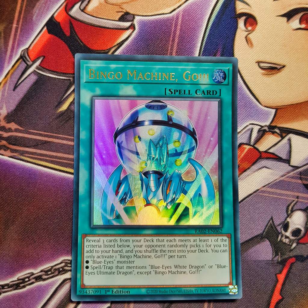 Thẻ bài Yugioh chính hãng | Bingo Machine, Go!!! | RA02 Ultra rare ...