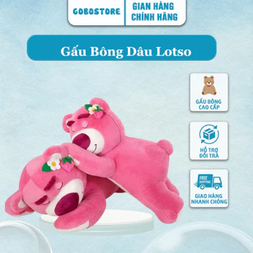 Gấu Bông Dâu Lotso Gấu Bông Gabostore88 - Gấu Nhồi Bông Siêu Cute , Gấu Dâu Hoạt Hình Hot