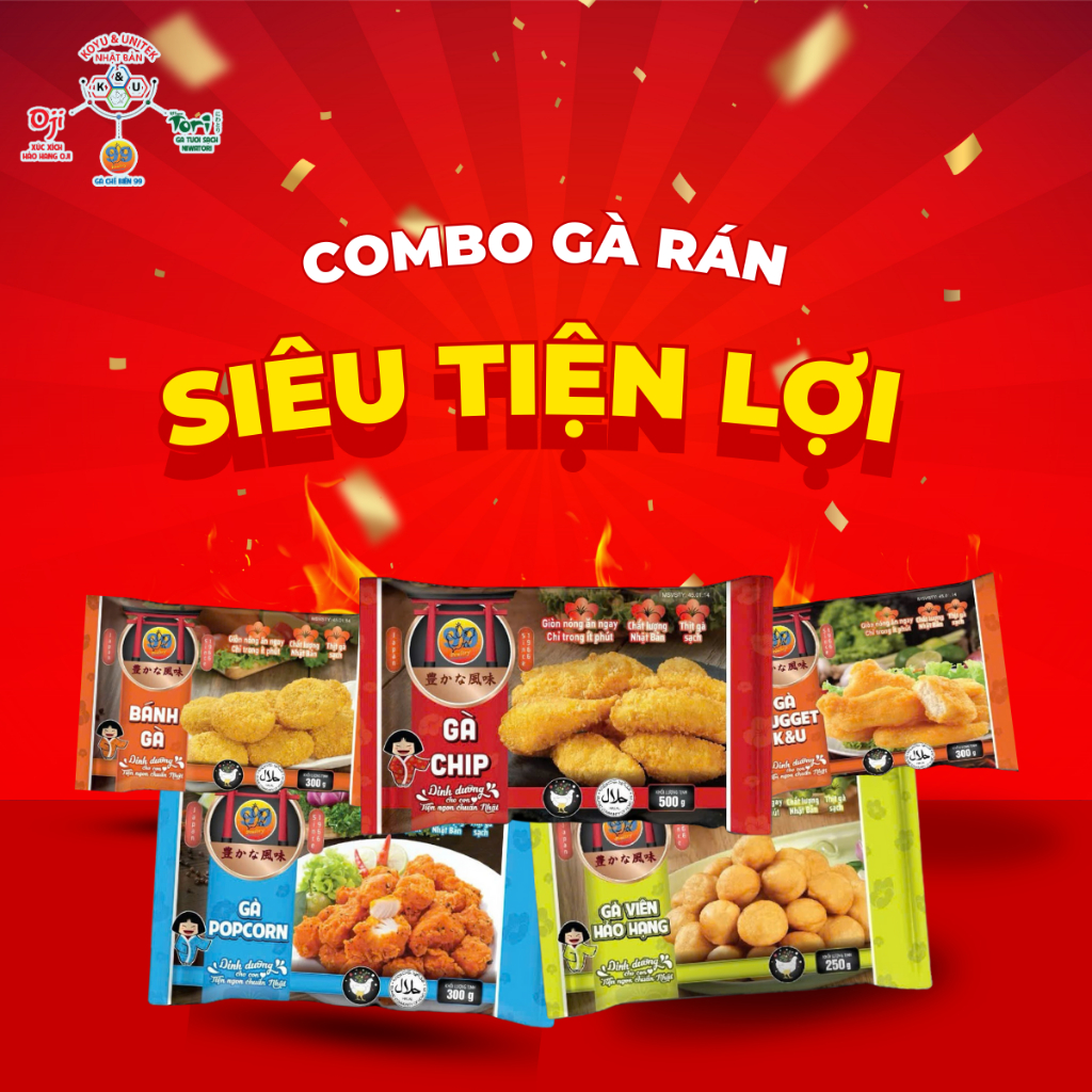 Combo Gà Rán 99poultry siêu rẻ, không cay, không xương cho trẻ em - Chỉ ...