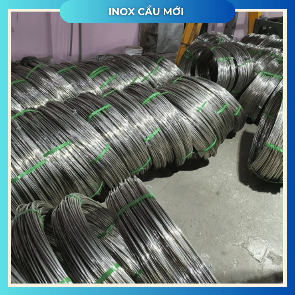 Cuộn Dây Inox 304, Độ Dày 1.2mm (1,2ly), Dài 5m/10m/15m/20m/25m/30m