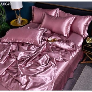 🧧LỤA SILK🧧Bộ Ga Gối Phi Lụa Silk Mát Mềm Mịn, Bộ Ga Gối, Mền Chần Bông, Vỏ Mền Cao Cấp_Chăn Ga Sỉ