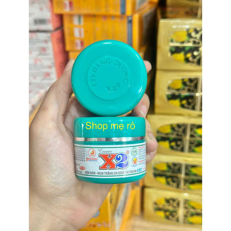 kem x2 hủ Trần 10g hết mụn nám trắng da tái tạo da (lẻ 1 hủ )