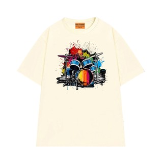 Áo Thun The Drum Ban Nhạc Local Brand NGỐ TEE, Áo Thun Unisex Tay Ngắn Chất Vải Cotton Thoáng Mát