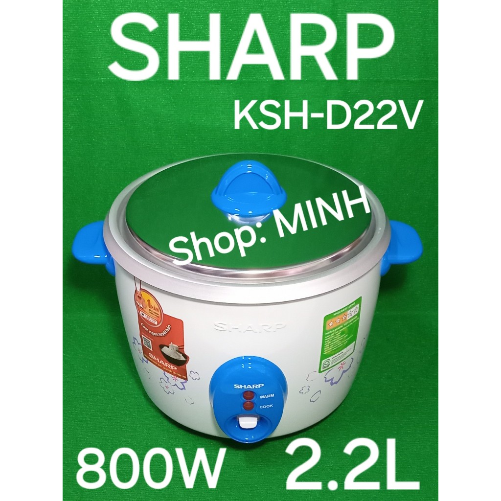 Lòng nồi cơm Sharp Thái KSH-D22V 2.2 lít zin theo máy – xoong