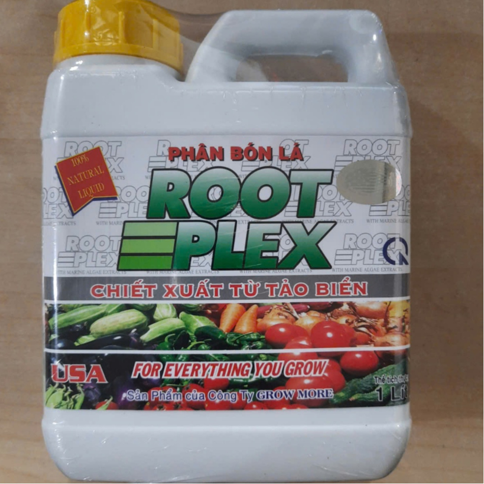 Phân bón lá ROOT PLEX 1 Lít, chiết xuất từ tảo biển - kích thích ra hoa ...