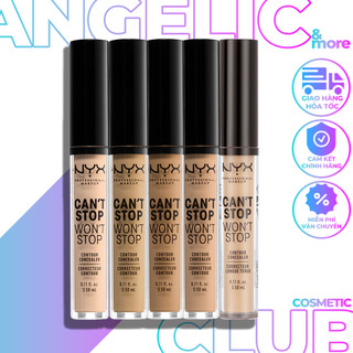Kem che khuyết điểm NYX Professional Make Up CAN’T STOP WON’T STOP Contour Full Coverage Concealer