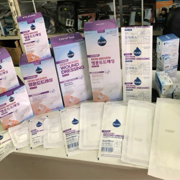 ✅[COMBO 05m] Băng Keo Y Tế Có Gạc Vô Trùng PLAID Non-woven Wound Dressing,miếng băng dính dán vết thương có gạc vô khuẩn