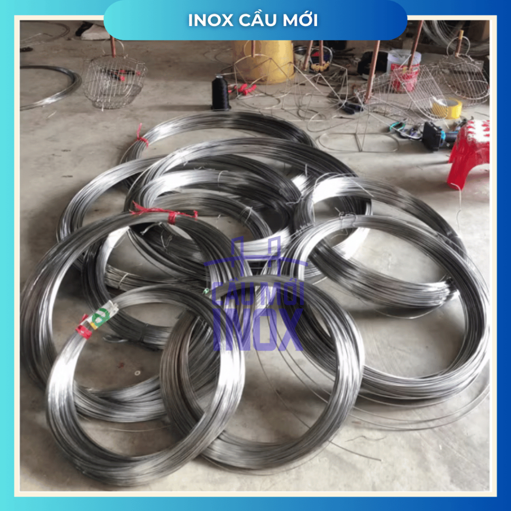 Cuộn Dây Inox 304, Độ Dày 2mm (2ly), Dài 5m/10m/15m/20m/25m/30m