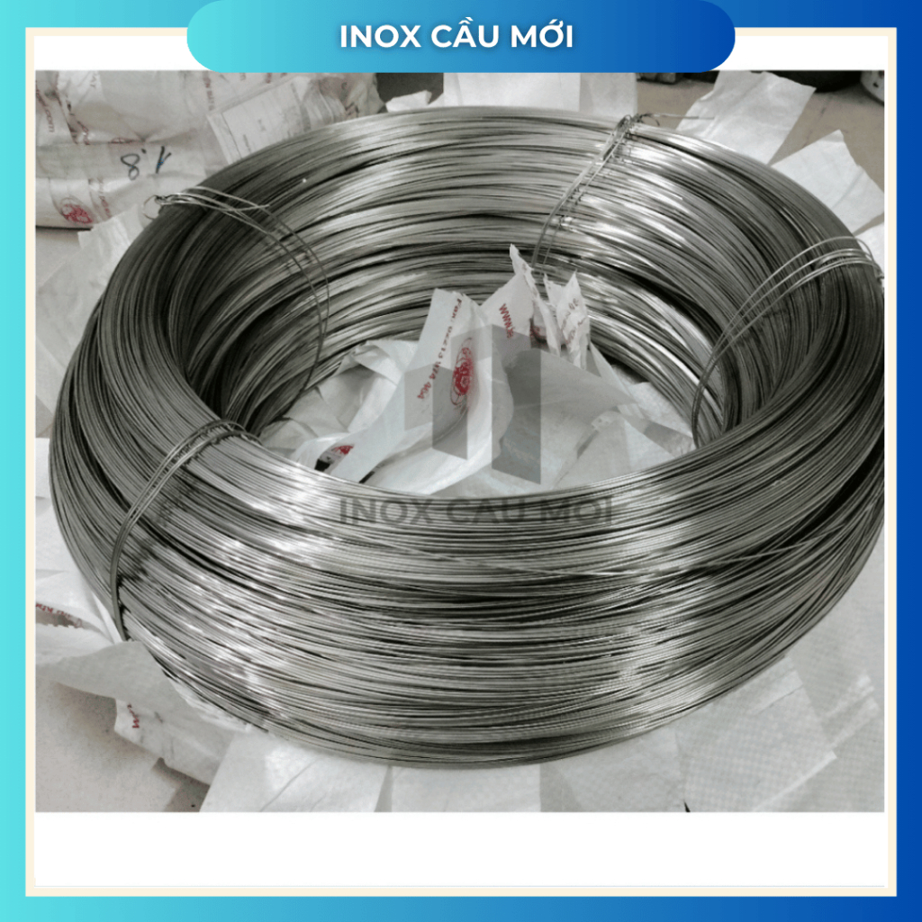 Cuộn Dây Inox 304, Độ Dày 2mm (2ly), Dài 5m/10m/15m/20m/25m/30m