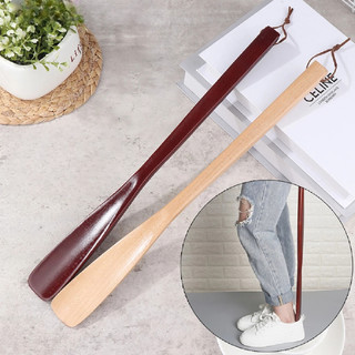Đón Gót Giày Gỗ Dài 55cm Có Dây Treo – Cây Mang Giày, Cây Xỏ Giày Giúp Xỏ Giày Nhanh Tiện Lợi