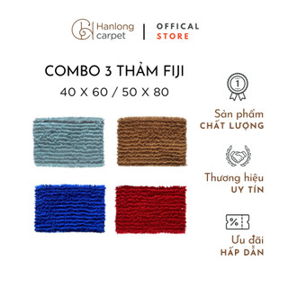 [H] Thảm chùi chân phòng tắm FIJI kiểu dáng sợi san hô cao cấp, mềm mịn, khả năng thấm hút tốt