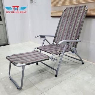 Ghế Bố Thép Sơn Tĩnh Điện Tín Thành Phát Gấp Gọn, Chắc Chắn, Bền Bỉ, Chịu Tải Tốt