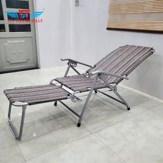 Ghế Bố Thép Sơn Tĩnh Điện Tín Thành Phát Gấp Gọn, Chắc Chắn, Bền Bỉ, Chịu Tải Tốt