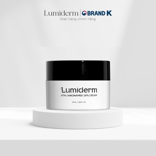 Kem Dưỡng Hỗ Trợ Làm Trắng Da Lumiderm Vital Niacinamide 20% Cream Hũ 50ml