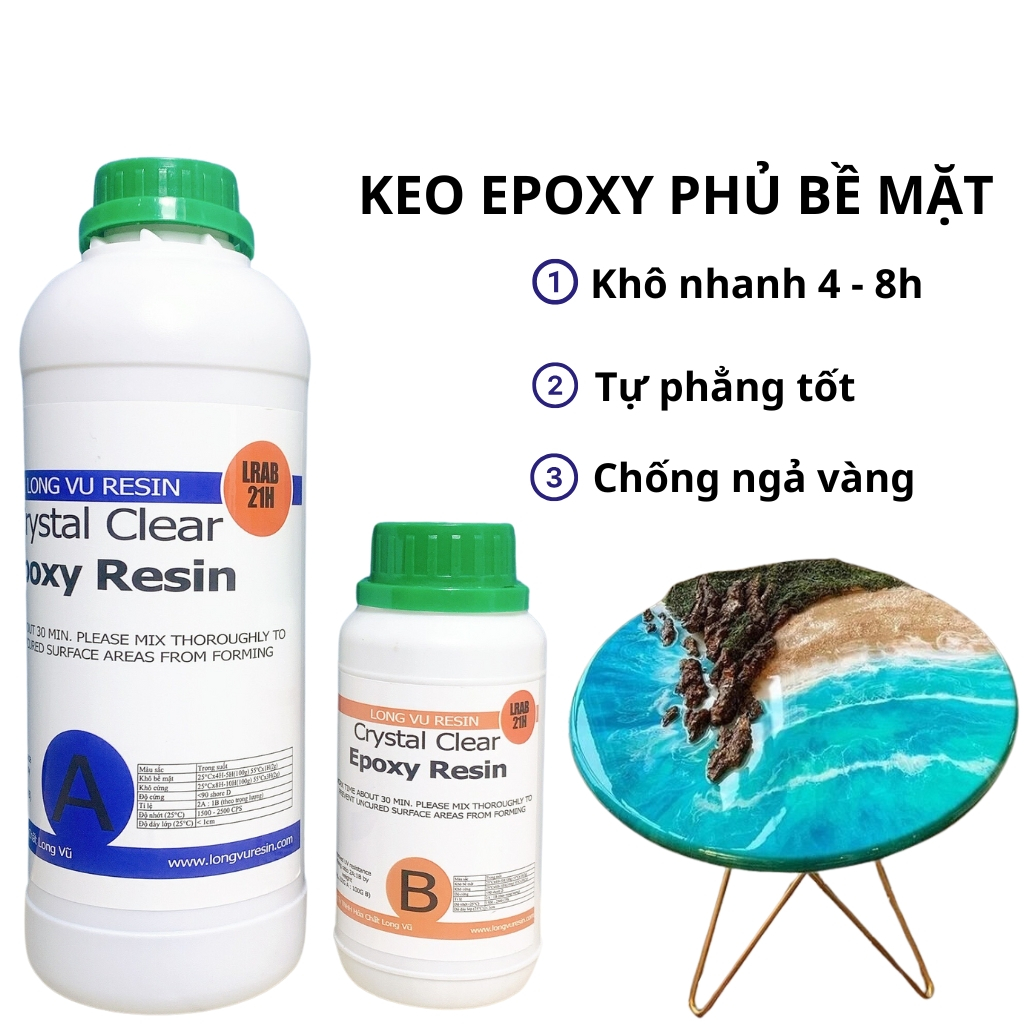 Epoxy Resin Phủ Bề Mặt, Keo Epoxy Resin Chuyên Tráng Phủ Bề , Epoxy Làm ...