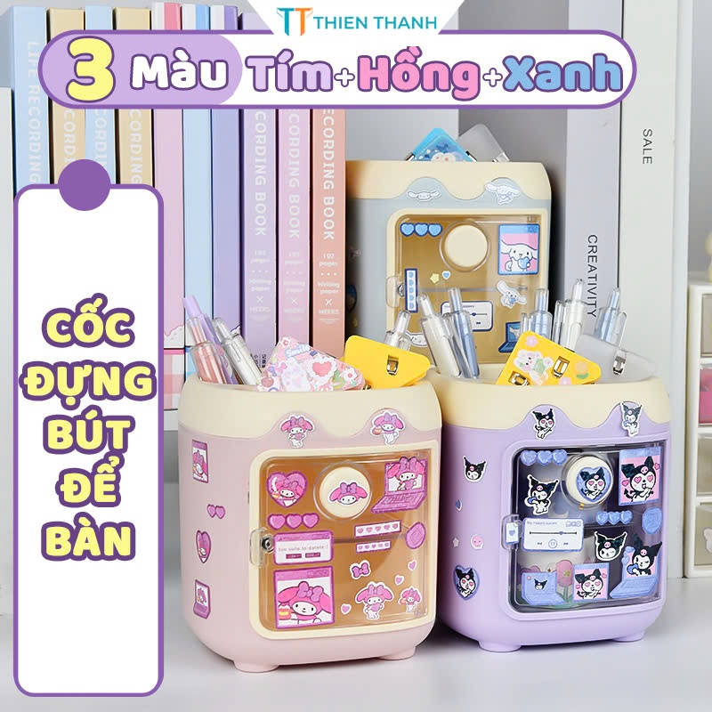 Hộp Đựng Bút Để Bàn Cute, Khay Đựng Bút Màu Sắc Nhỏ Gọn Dễ Thương