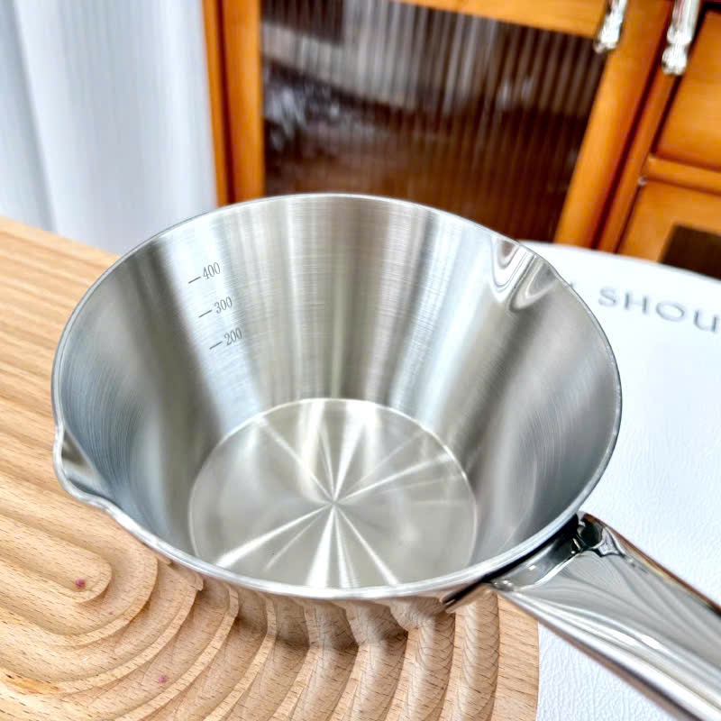 Quánh Chảo Mini Có Nắp Kính, Nồi Mini Inox Chockmen 12.5cm, Nồi Nấu Cháo Chockmen CKM27 CKM27N