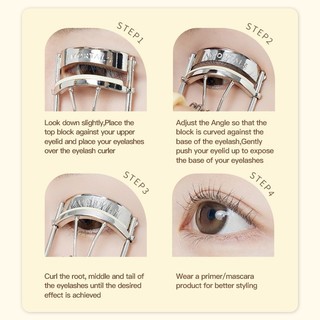 Kẹp mi Amortals Curling Eyelash Curler dụng cụ uốn cong lông mi giữ nếp tạo kiểu lâu bền