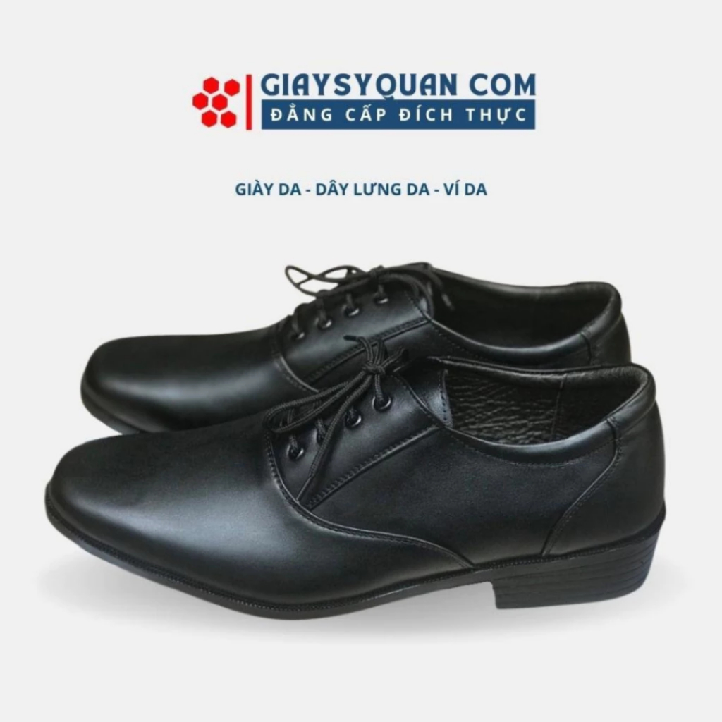 Giày Tây Nam - Chất Liệu Da Thật 100%, Có Khâu Đế Chắc Chắn, Chống Trơn Trượt Mài Mòn Phong Cách Đơn Giản Bảo hàn