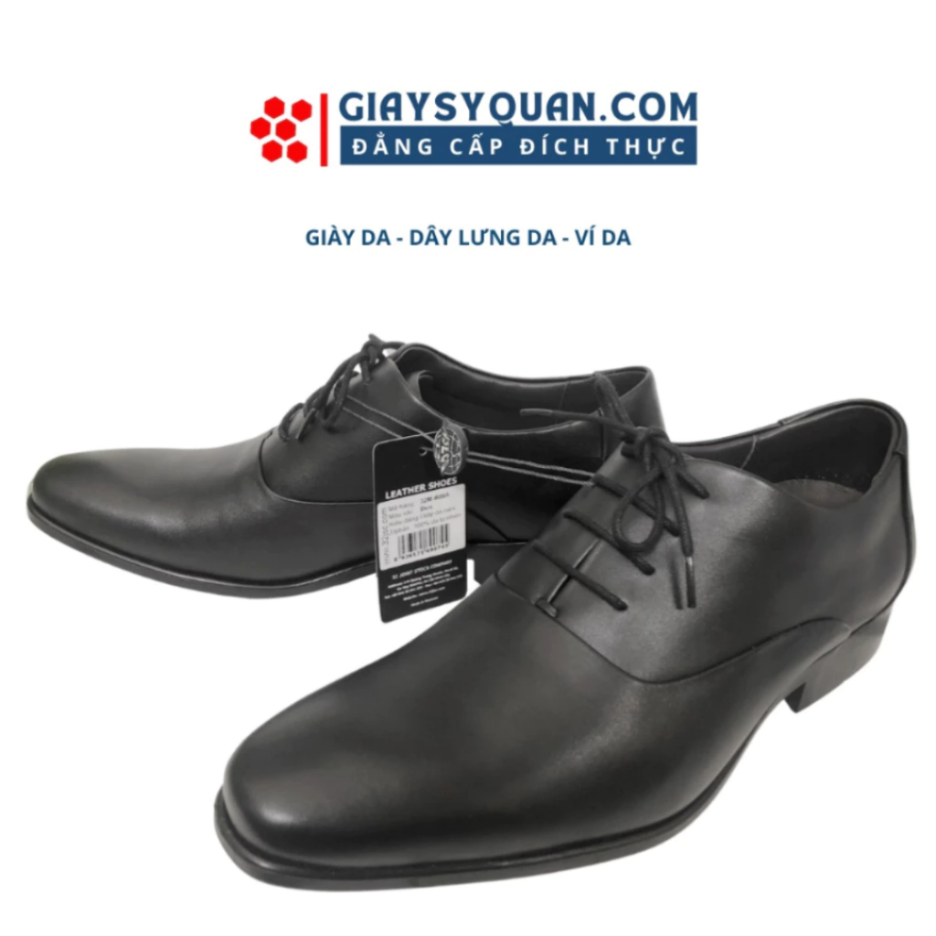 Giày Tây Nam Da Bò Thật Có Khâu Đế Bảo Hành 12 Tháng 809