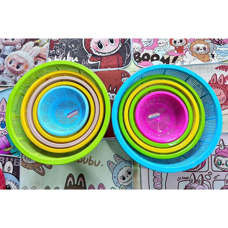 COMBO 5 RỔ NHỰA PHẠM GIA 5 SIZE 25-30-35-40-50cm