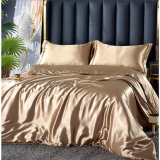 🧧ĐỦ SIZE🧧Bộ Ga Gối Phi Lụa Silk Hàng Loại 1 - Mềm Mại Thoáng Mát, Chăn Ga Gối Đủ Size _ Chăn Ga Sỉ