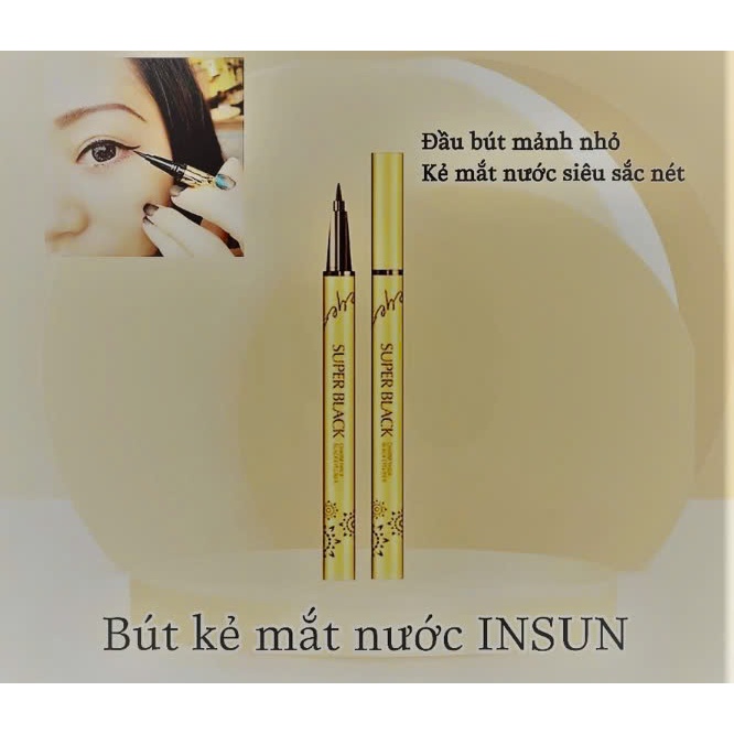 Mascara INSUN dày mi và dài mi hai nấc - Chuốt cho đôi mi cong dày, giữ mi cong suốt 12h, 8g