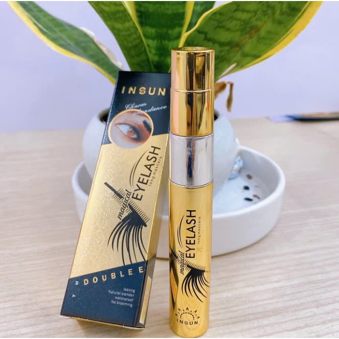 Mascara INSUN dày mi và dài mi hai nấc - Chuốt cho đôi mi cong dày, giữ mi cong suốt 12h, 8g