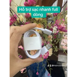 Cáp sạc Oppo SuperVooc 8A sạc nhanh 33W, 66W, 120W hàng zin bóc máy, ko kén máy