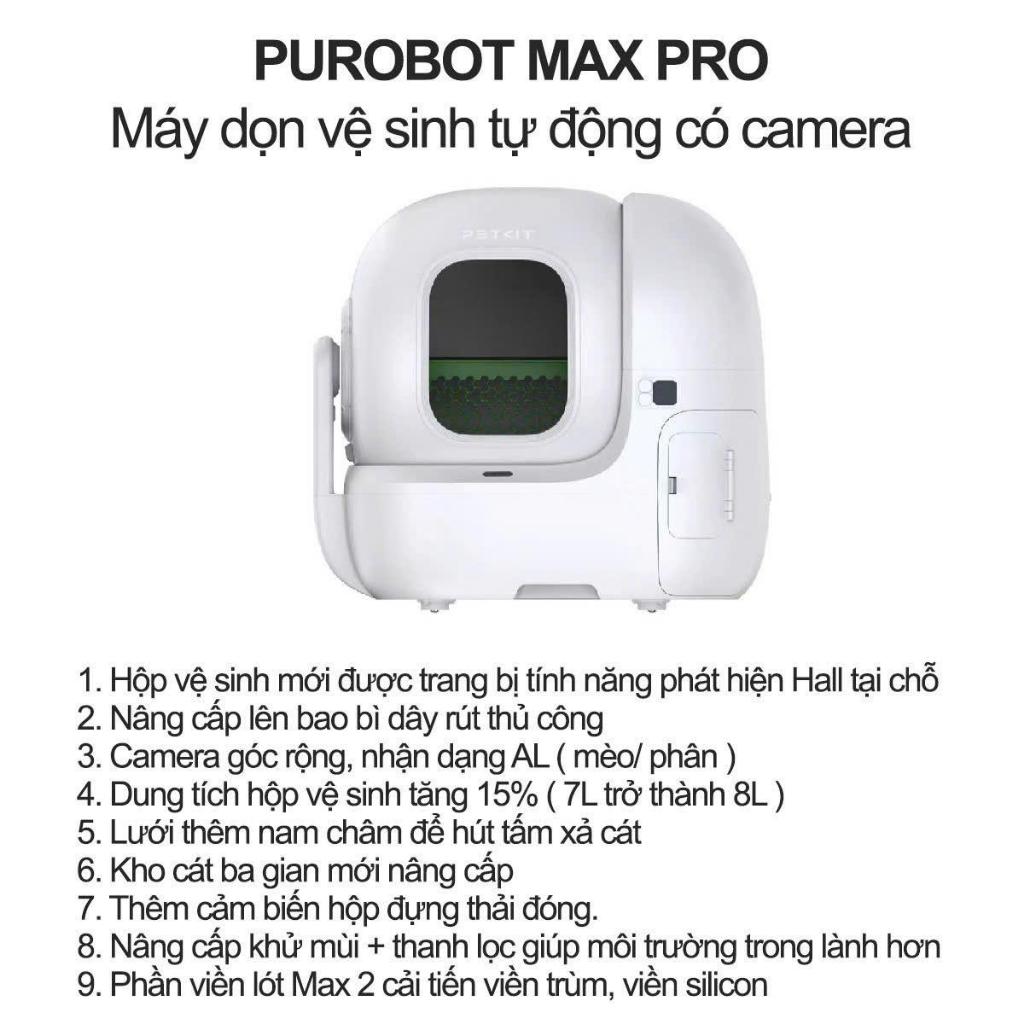 Ảnh Máy vệ sinh Petkit Purobot Max Pro with Camera 2025 1