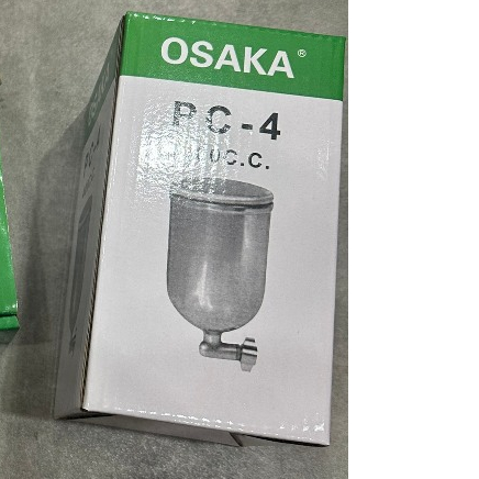 Bình chứa sơn OSAKA PC-4 400cc, bình phun sơn dùng cho súng phun sơn OSAKA F75 (bình 400cc)