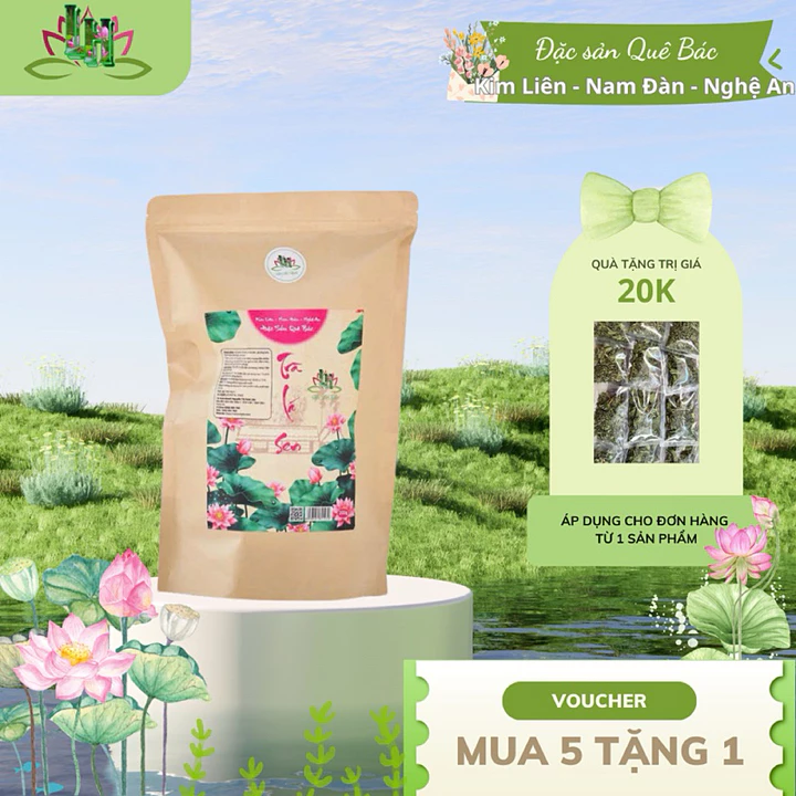 Trà lá sen, trà sen Quê Bác, chè sen Quê Bác, loại đặc biệt, thơm ngon| Sen Xứ Nghệ