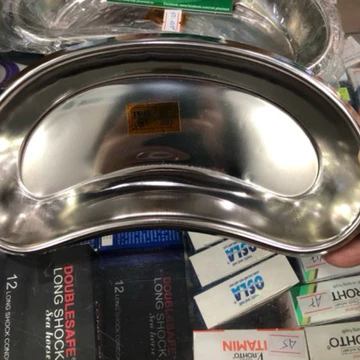 ❤[HÀNG ĐẸP] KHAY INOX HẠT ĐẬU SÂU KHAY INOX QUẢ ĐẬU SÂU LÒNG, KHAY QUẢ ĐẬU SÂU LÒNG CỠ TRUNG 400ml