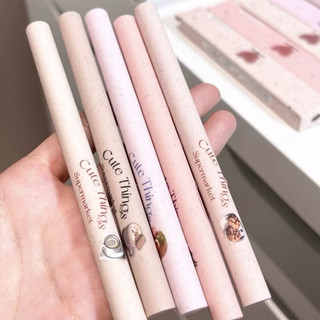 CHÌ MÔI Flortte Lipstick Pen Lip LinerWaterproof Lasting Nude Lips Lipstick