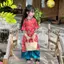 LeNguyen Baby - bộ quần áo dài bé gái, Áo dài Uyển Nhi bé gái mặc tết, chất Gấm và Lụa mềm mại