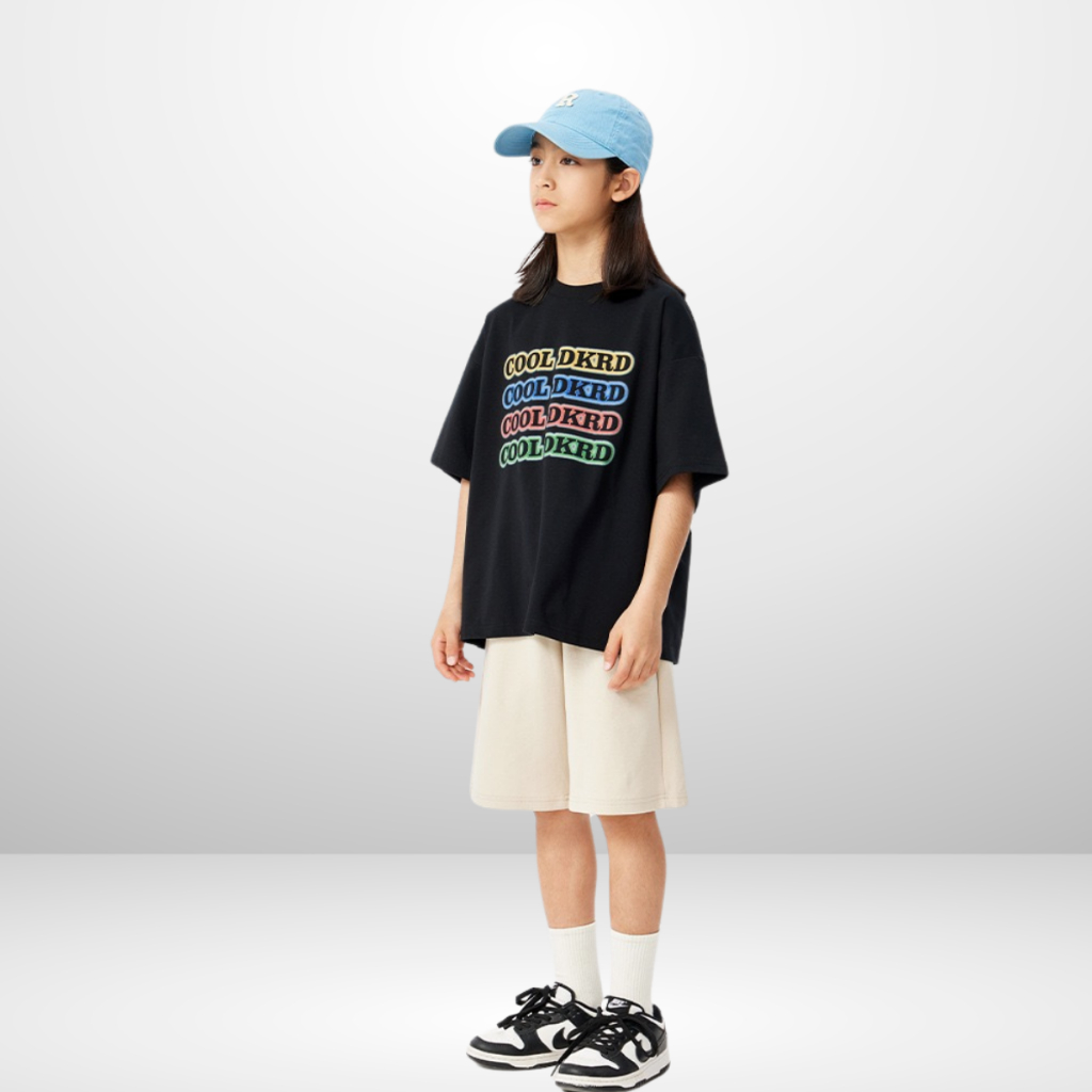 Áo Thun Ngắn Tay Cho Bé Trai, Bé Gái In Hình Năng Động, Cổ Tròn B600 | JJ Kids Fashion