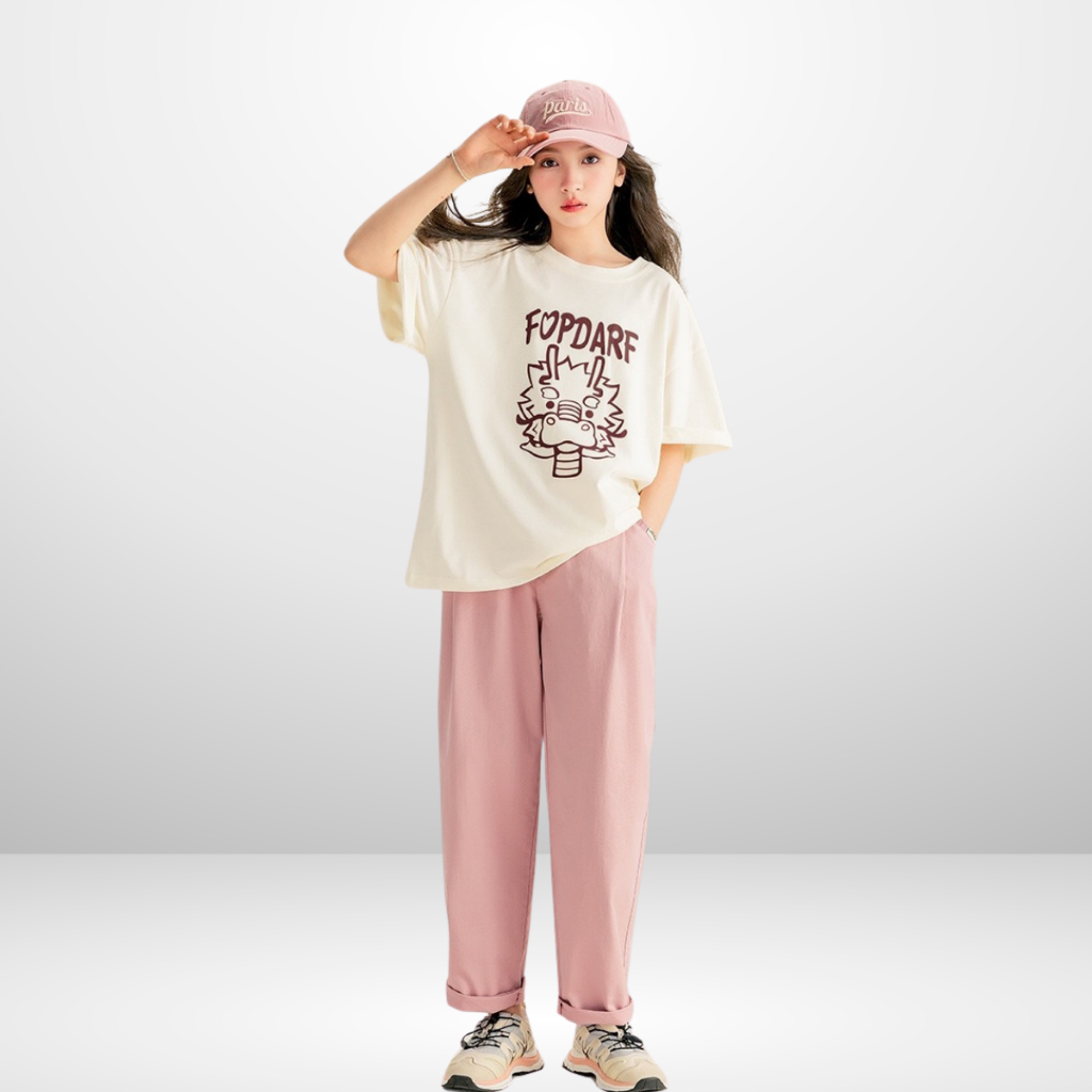Áo Thun Ngắn Tay Cho Bé Trai, Bé Gái In Hình Năng Động, Cổ Tròn B591 | JJ Kids Fashion