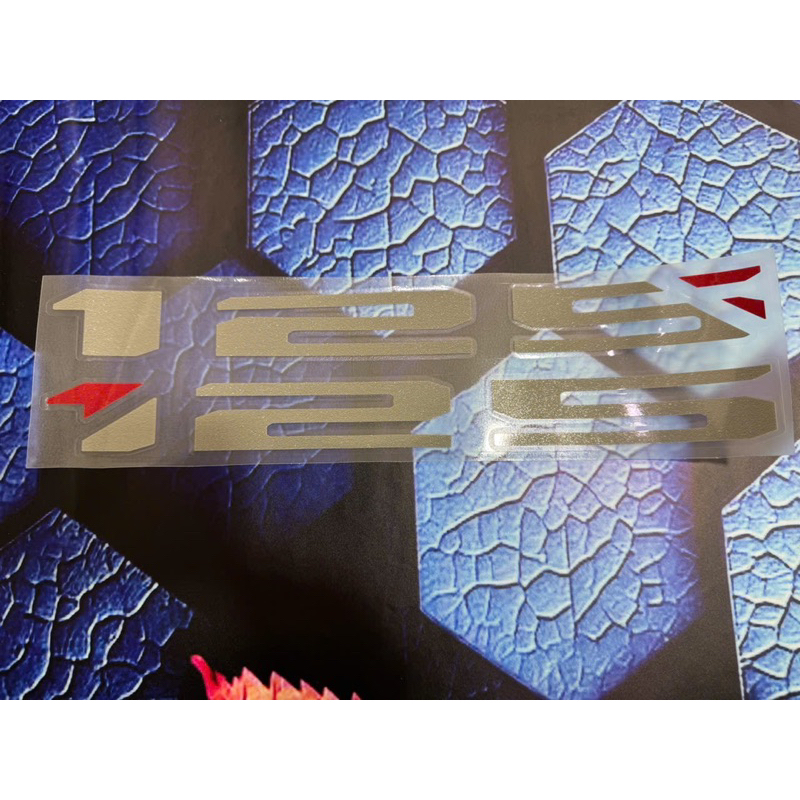 Tem số 125 và 160 xe Airblade xe màu xám Xi Măng, decal cao cấp như Zin