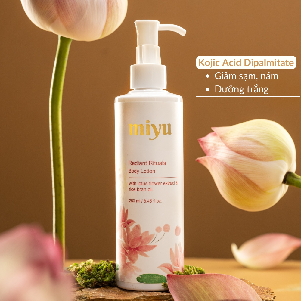 【Dưỡng Ẩm Ngày Đông】MIYU Radiant Rituals Body Lotion Sữa Dưỡng Thể Hoa ...