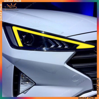 Decal dán đổi màu đèn Elantra 2019-2021