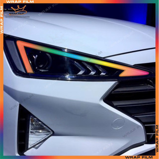 Decal dán đổi màu đèn Elantra 2019-2021