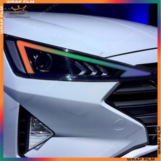 Decal dán đổi màu đèn Elantra 2019-2021