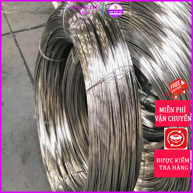 1KG Dây inox 304 hàng chuẩn không gỉ sét, dây hàn bù inox dây bù dây ...